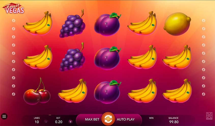   Fruit Vegas Extreme x125  Mascot Gaming   